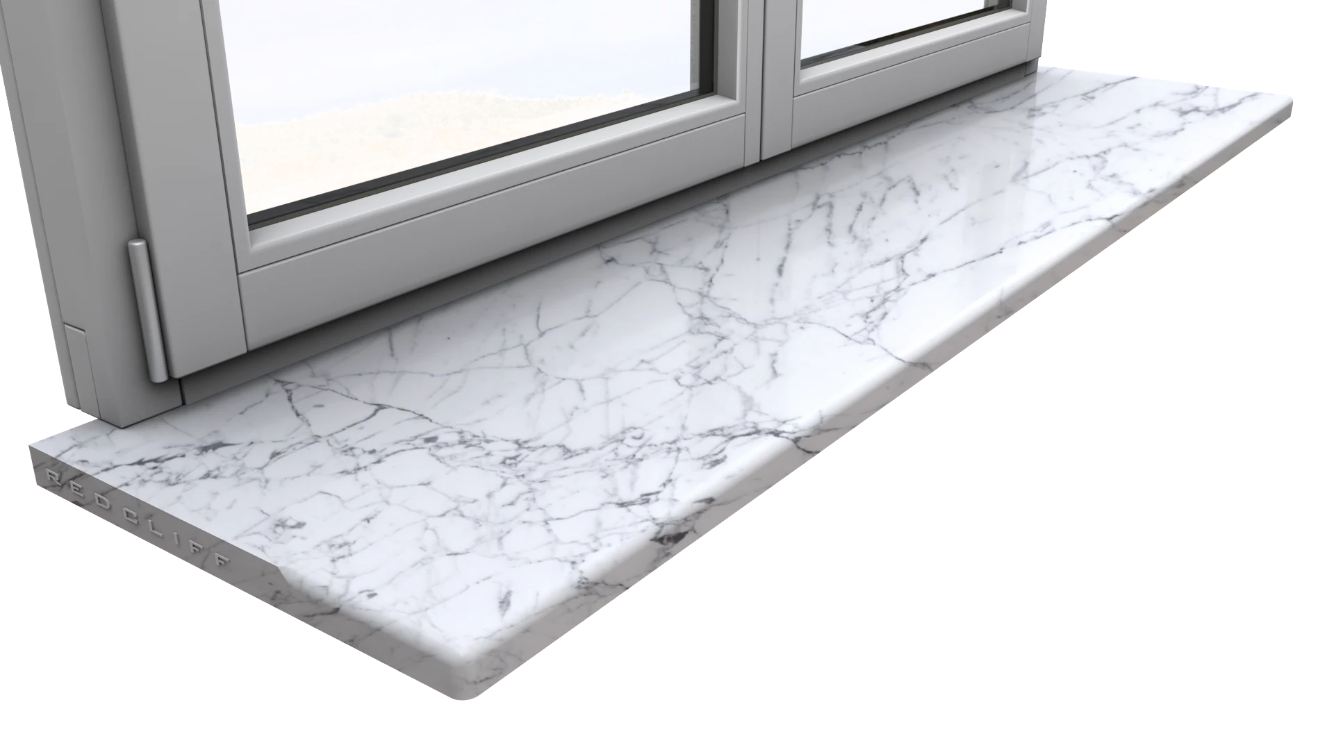 ПІДВІКОННЯ мармур BIANKO CARRARA (Італія)